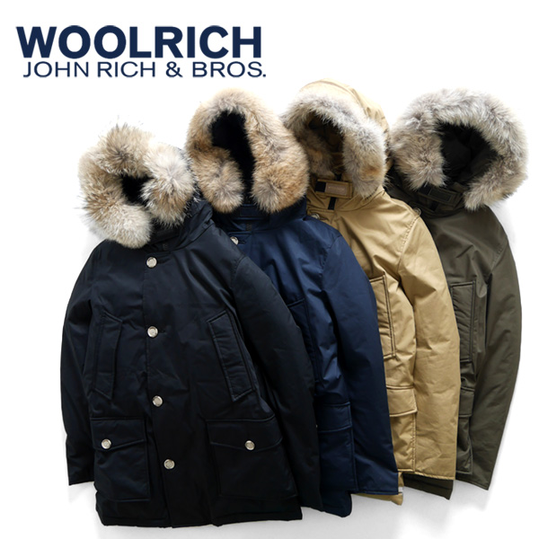 楽天市場 Time Sale Woolrich ウールリッチ ファー付き ラミネーテッドコットンパーカー ミドル アークティックパーカー ダウンジャケット Wocps26 メンズ Golden State