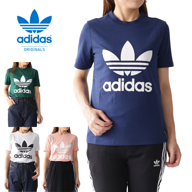 楽天市場 Adidas アディダスオリジナルス スリムフィット トレフォイルロゴtシャツ 半袖tシャツ レディース Golden State