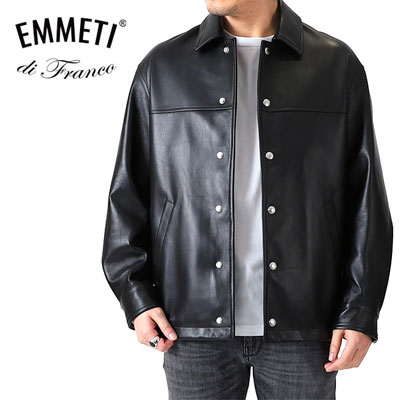 楽天市場】エンメティ EMMETI MEGAN レザーポンチョ フーディー